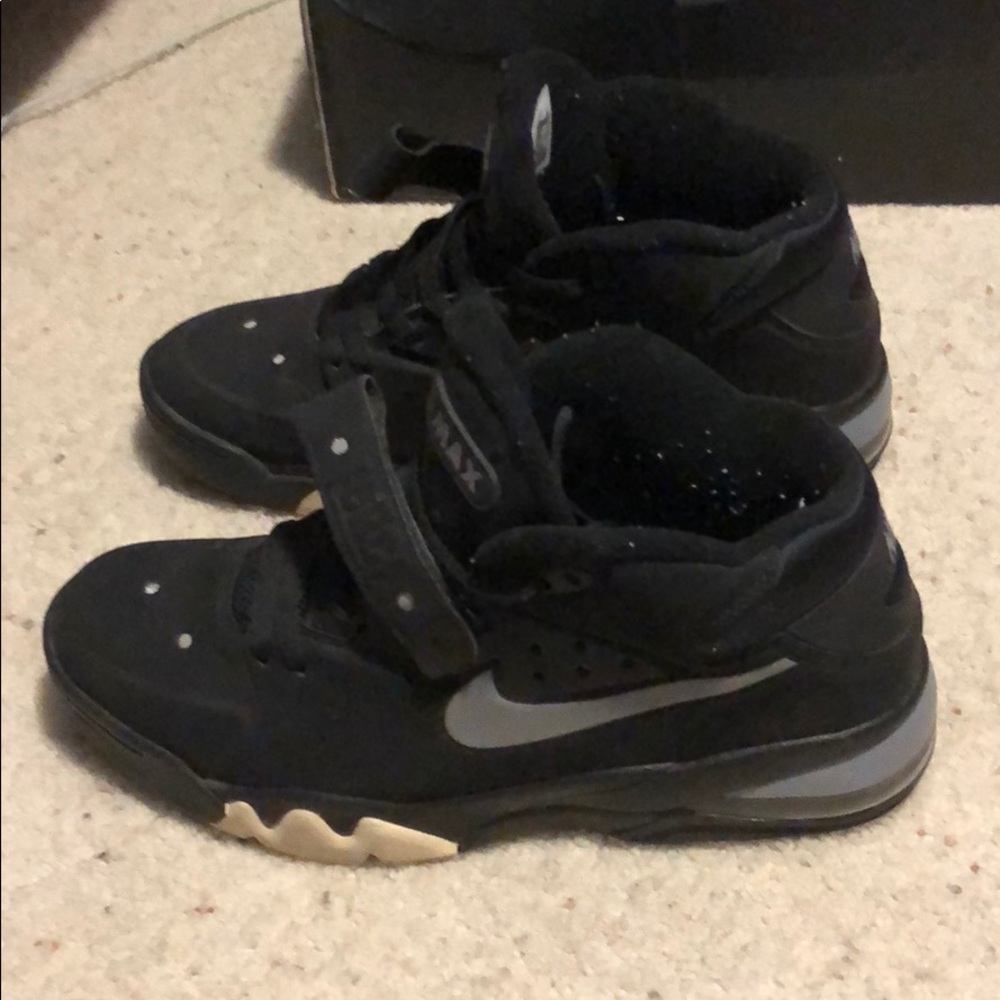Air Force Max 13’ Black Cool Grey sz 11 - Picture 6 of 10